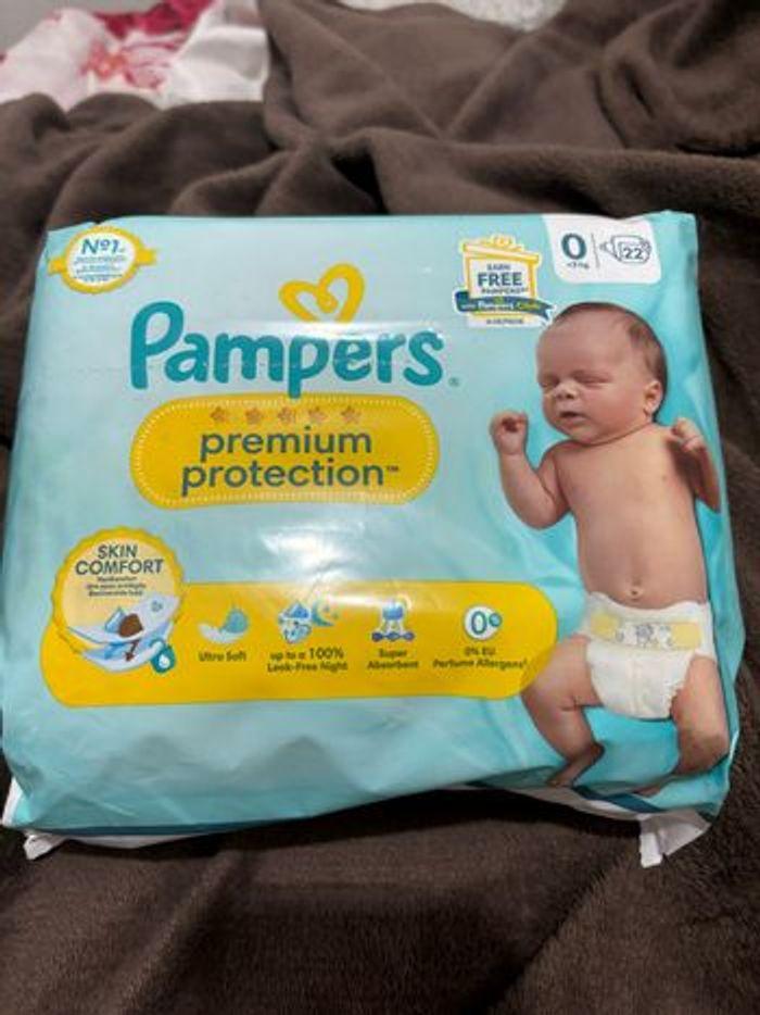 couche pampers taille 0