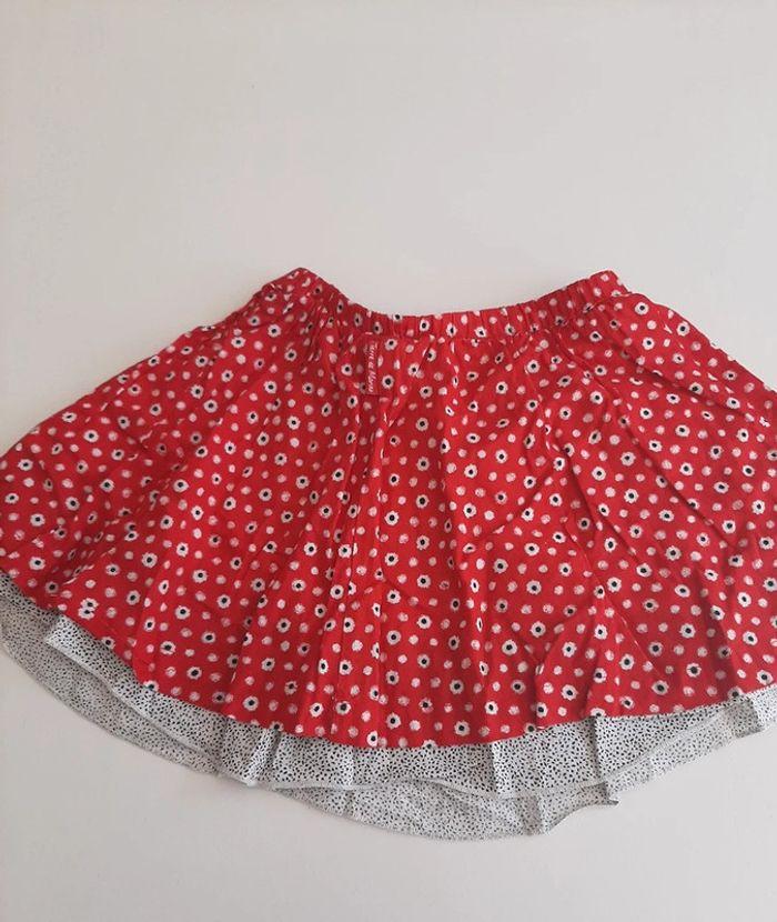 Jupe Terre de Marins rouge taille 4 ans / 104 cm - photo numéro 1