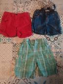 Lot 2 shorts et 1 bermuda 18 mois garçon tbe