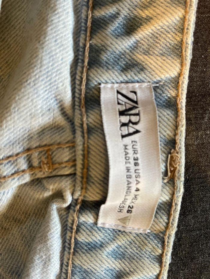 Short Zara bleu taille 36 - photo numéro 3