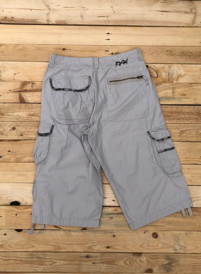 Pantacourt cargo baggy ripcurl brodé motif militaire 32US - photo numéro 3