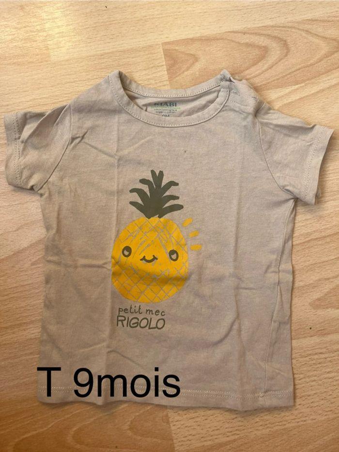 T-shirt T 9mois