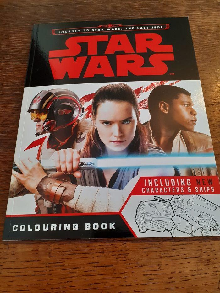 Cahier de coloriage star wars - photo numéro 1