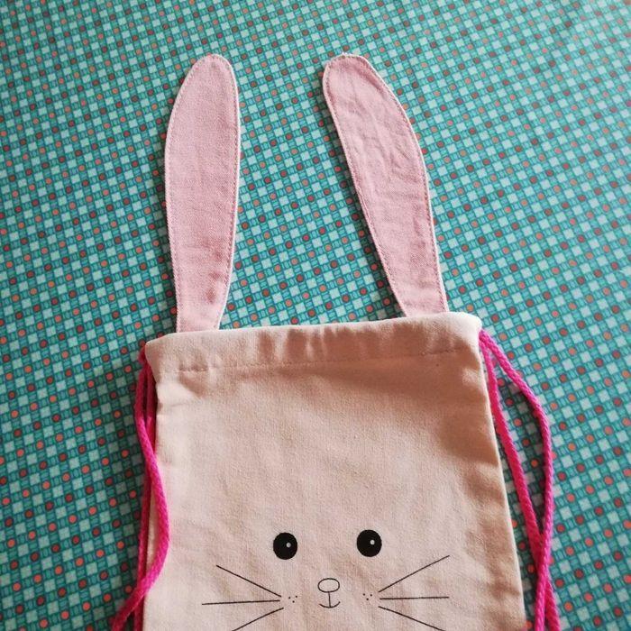 Petit sac à dos lapin - photo numéro 5