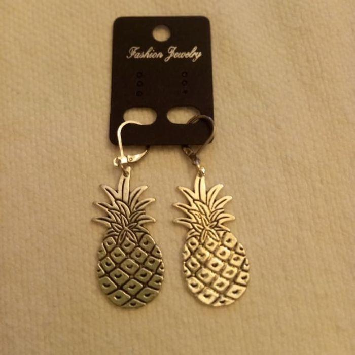 Boucles d'oreilles  ananas