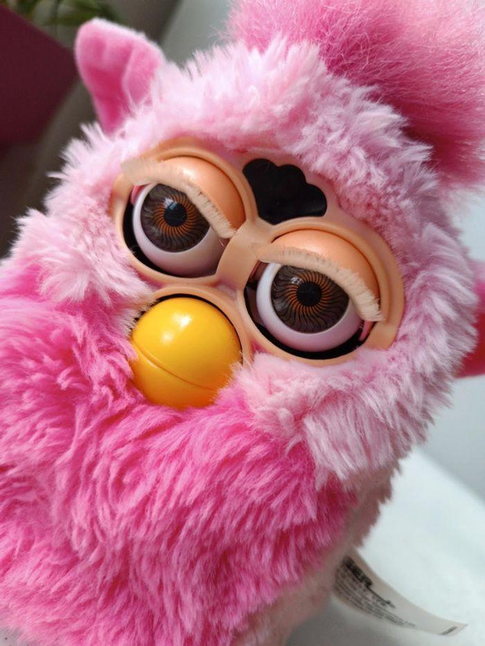 Furby vintage vtg rose pink tiger Electronic interactif électronique flamingo 1999 - photo numéro 16