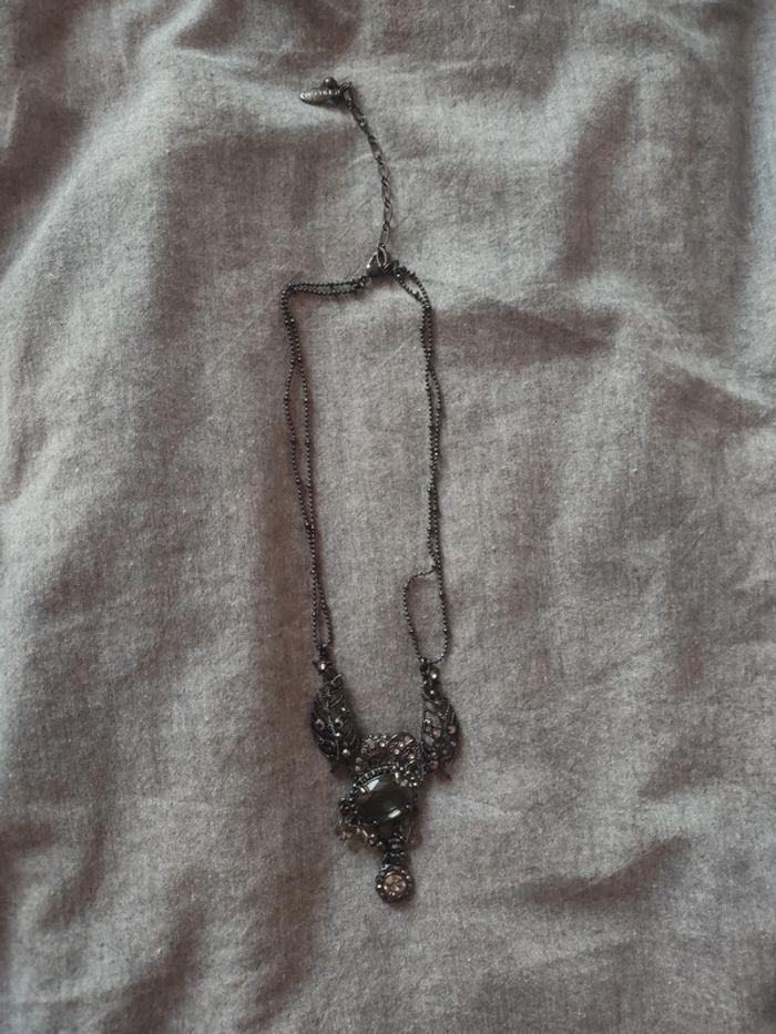 Collier en hématite noire Pilgrim - photo numéro 1