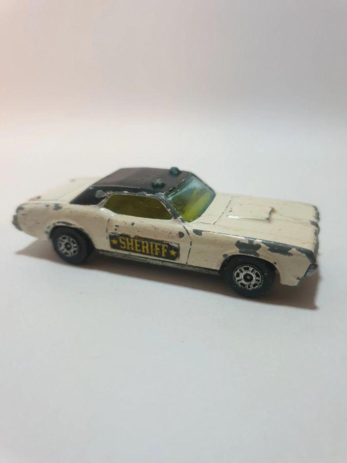 Corgi Juniors Mercury Cougar XR7 Whizzwheels Sheriff - 1/64 Made in Great Britain - photo numéro 3