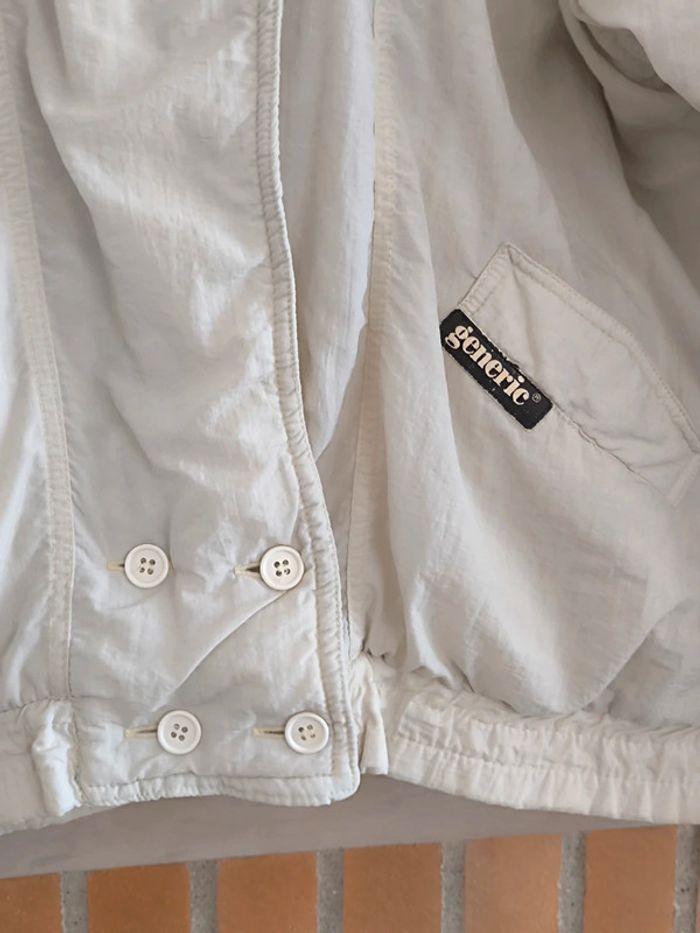 🤎 Blouson vintage blanc cassé 40/42/44🤎 - photo numéro 2