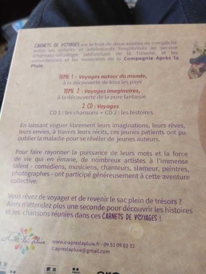 Coffret CD, Carnet de voyage compagnie après la pluie - photo numéro 4