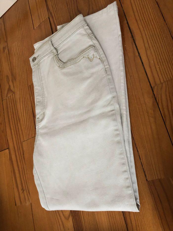 Pantalon crème I Quing T 5 taille XL / 42 / 14 - photo numéro 3