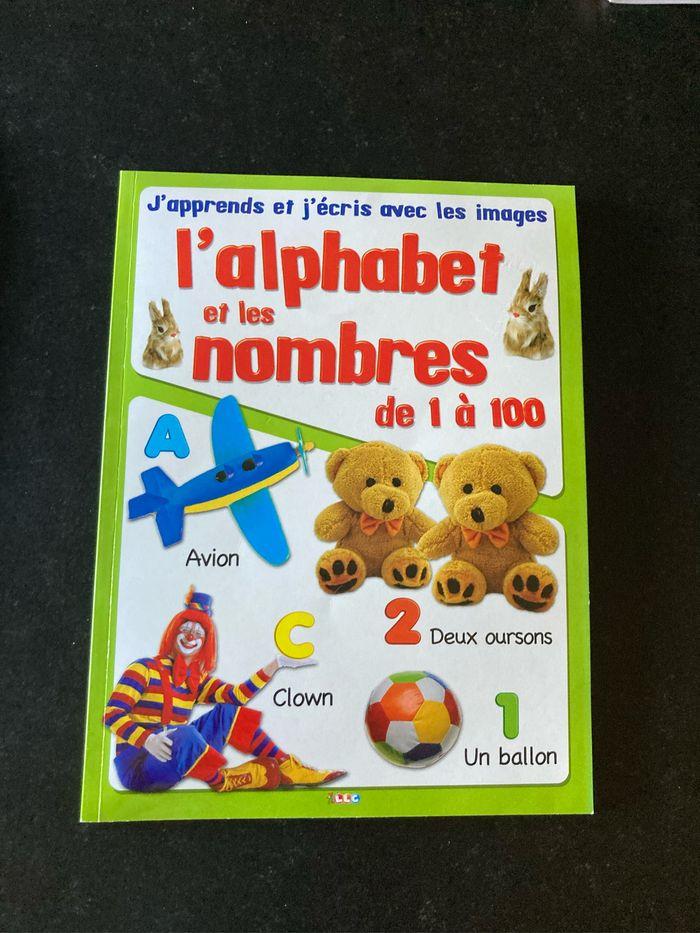 Livre l’alphabet et les nombres de  1à 100 - photo numéro 1