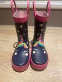 Bottes de pluie licorne 22