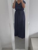 Robe H&M effet satiné t. 34 voir 36