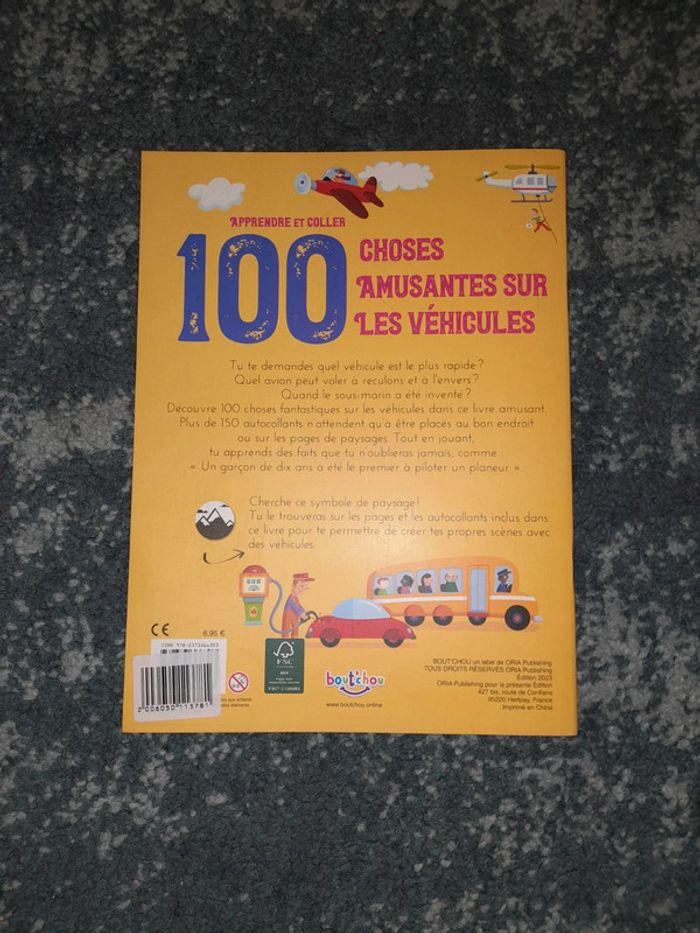 Lot apprendre et coller 100 choses amusantes sur - photo numéro 8