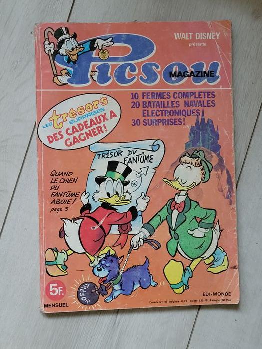 5 Picsou Magazine 87 à 93 - vintage 1979 - photo numéro 4