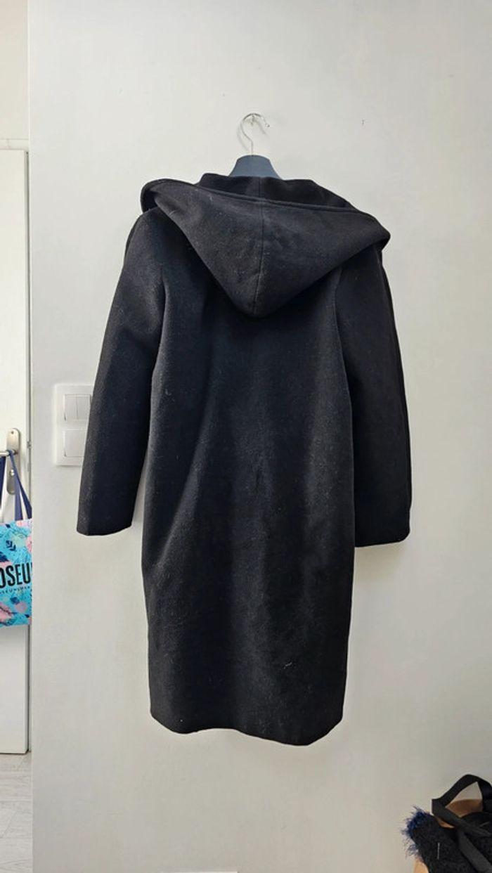 Manteau cape noir capuche Morgan - photo numéro 3