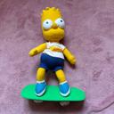 Peluche Bart skateboard