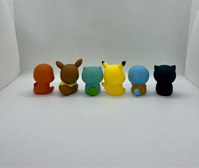 Lot de 6 jouets figurines de bain Pokémon - photo numéro 2