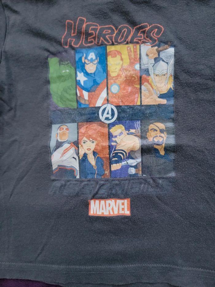 Tee shirt marvel - photo numéro 2