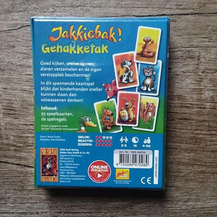 999 Games - Jakkiebak! Gehakketak *Neuve/Scellée* - photo numéro 2