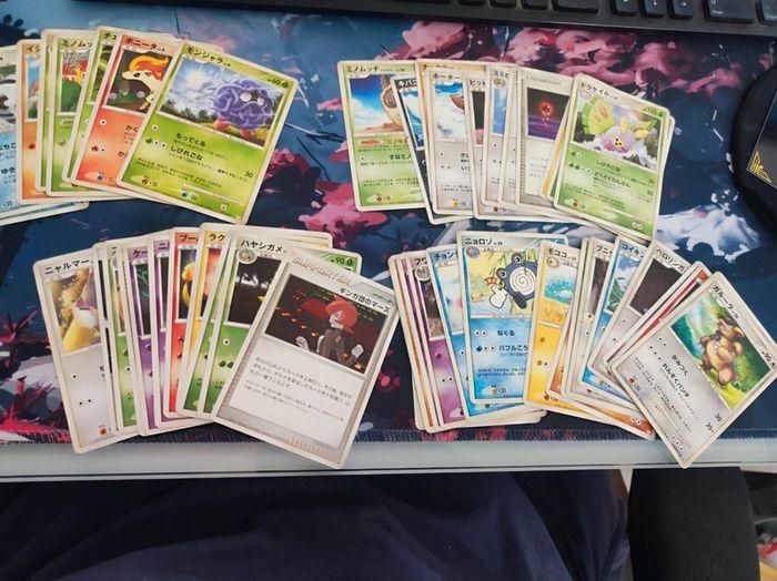 Lot cartes Pokémon anciennes séries japonaise - photo numéro 1