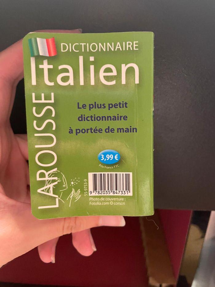 mini dictionnaire français - italien - photo numéro 2