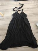 Robe plage noire