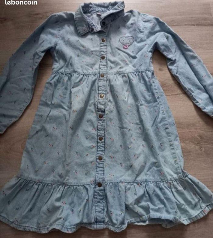 Robe en jeans fille