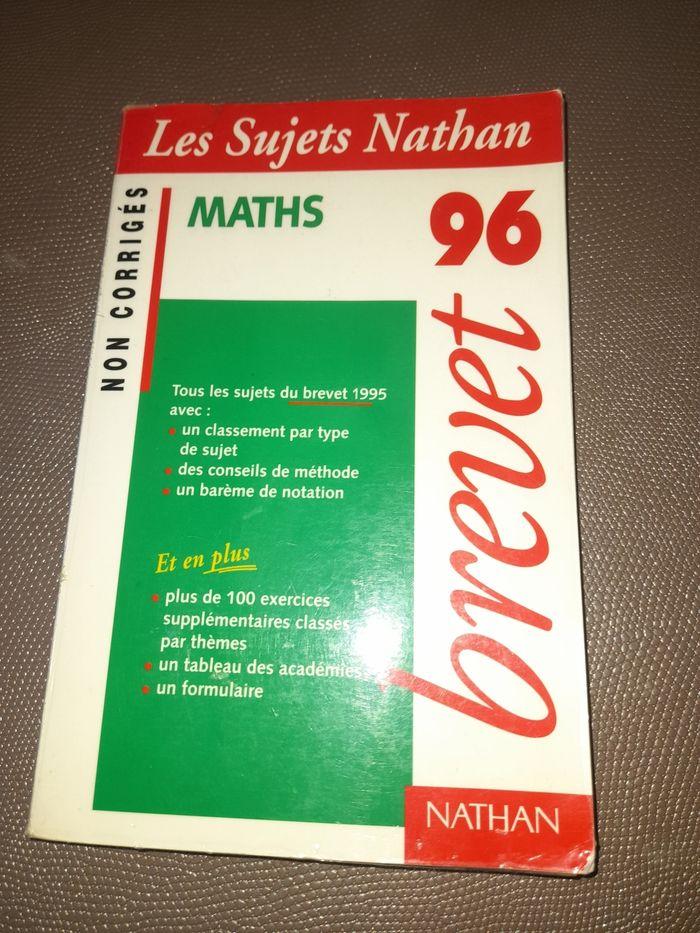 🧮Maths brevet non corrigés - photo numéro 1