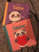 Lot livres calme et amour