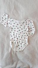 Body manches longues Vintage Petit Bâteau 18 mois