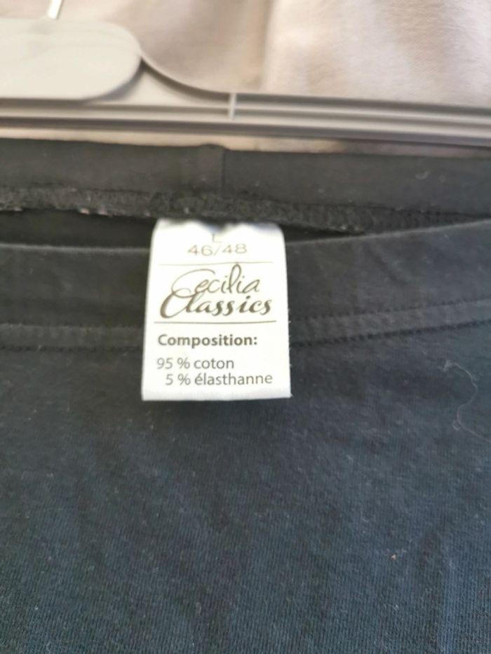 Legging Cecilia Classics t 46/48 bas dentelle - photo numéro 2