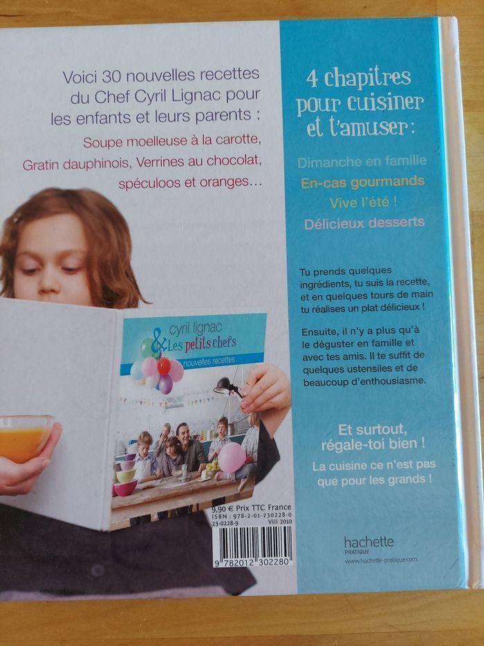 Livre recettes cyril lignac pour enfants - photo numéro 2