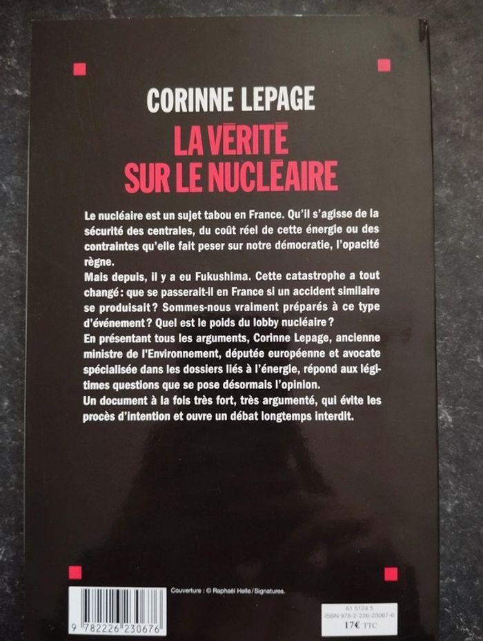 La vérité sur le nucléaire Corinne Lepage - photo numéro 2