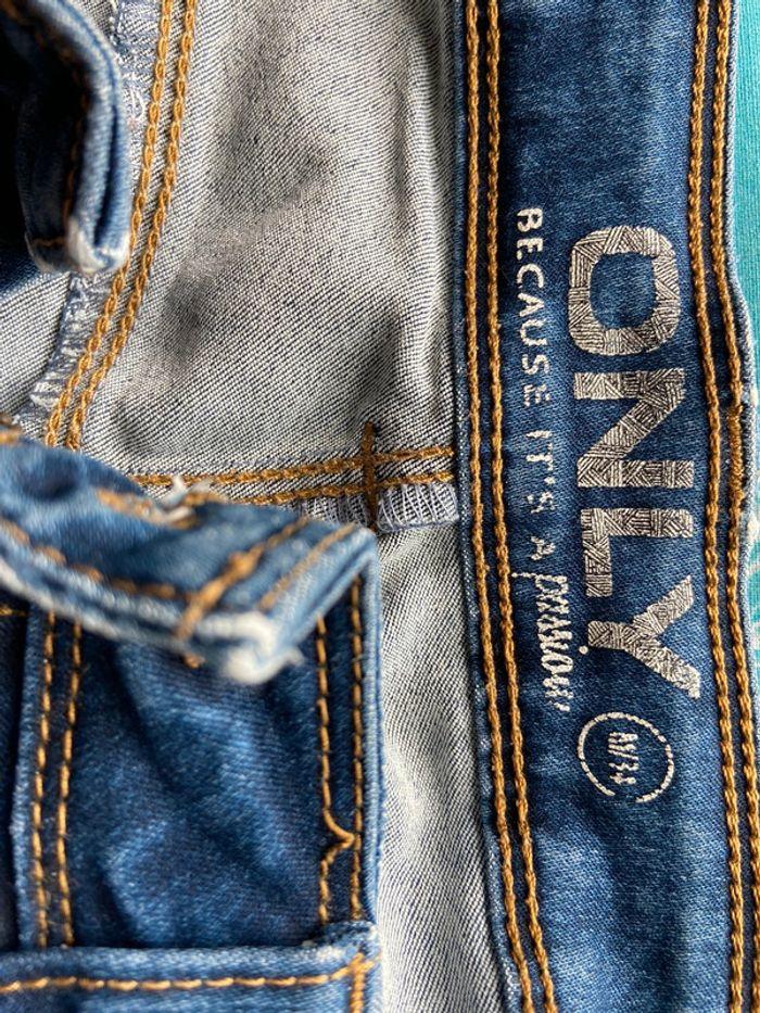 Pantalon jeans only bleu - photo numéro 5