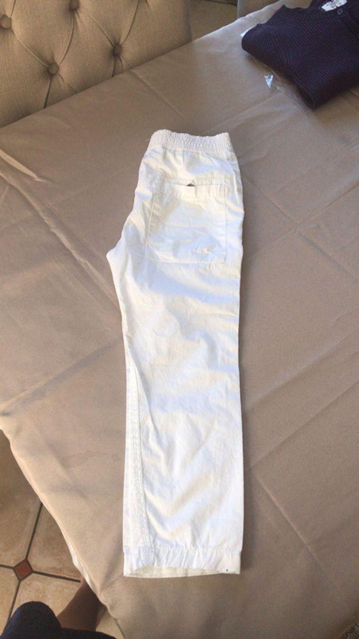 Pantalon blanc Zara - photo numéro 3