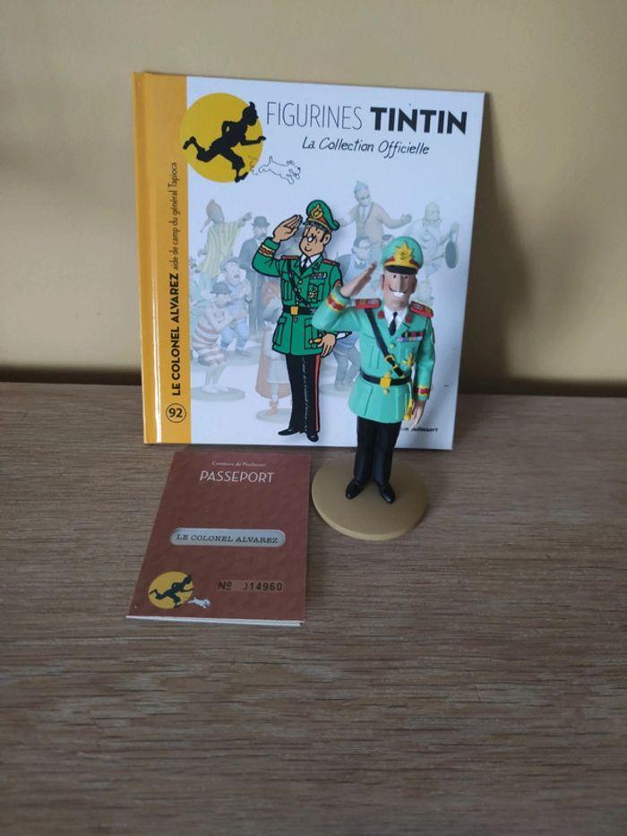 Figurine Tintin 92 colonel Alvarez - photo numéro 1