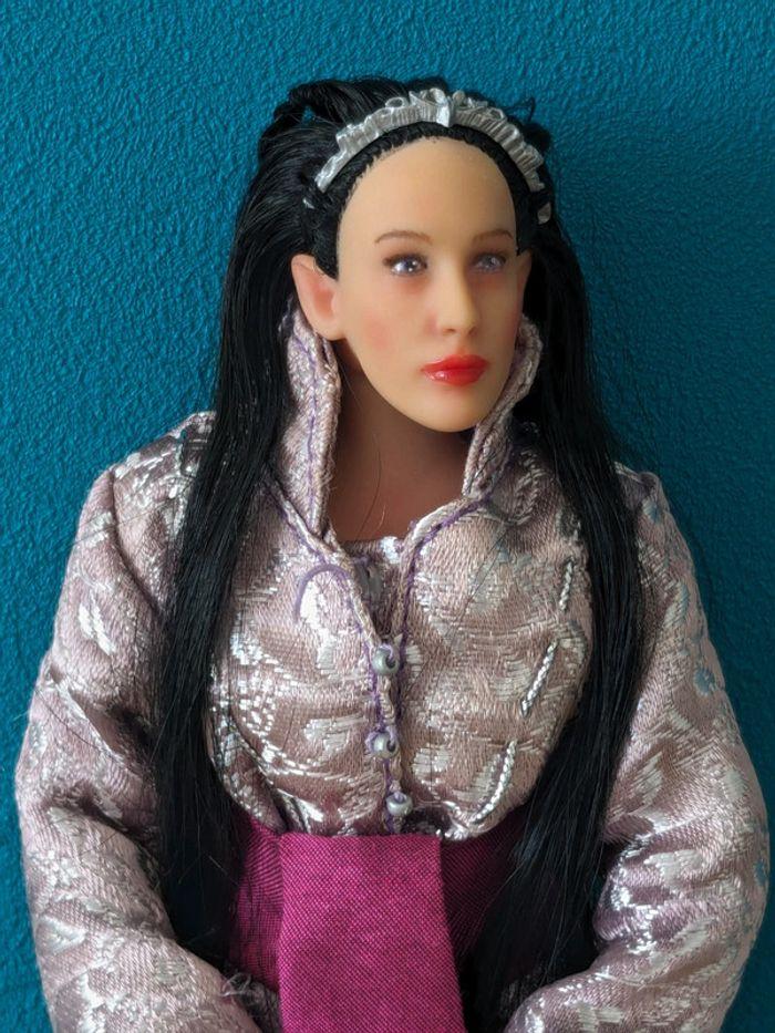 Poupée 25cm Arwen seigneur des anneaux lord of the rings repaint - photo numéro 1