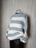 Tres beau pull gris