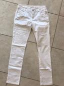 Pantalon blanc 42 camaïeu