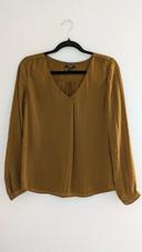 Blouse moutarde Kiabi