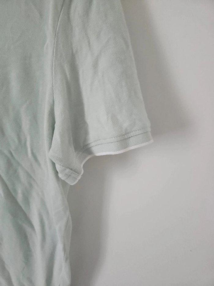 Polo homme vert d'eau *Gemo/ Taille XL* - photo numéro 3