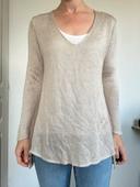 Pull fin beige Zara taille 38 💖