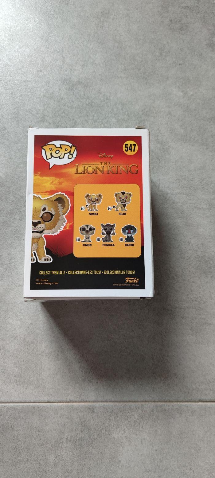 Funko Pop Simba le Roi Lion Disney - photo numéro 4