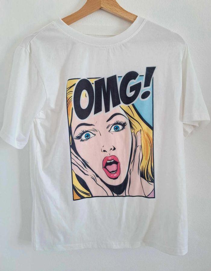 tee shirt OMG Shein - photo numéro 1