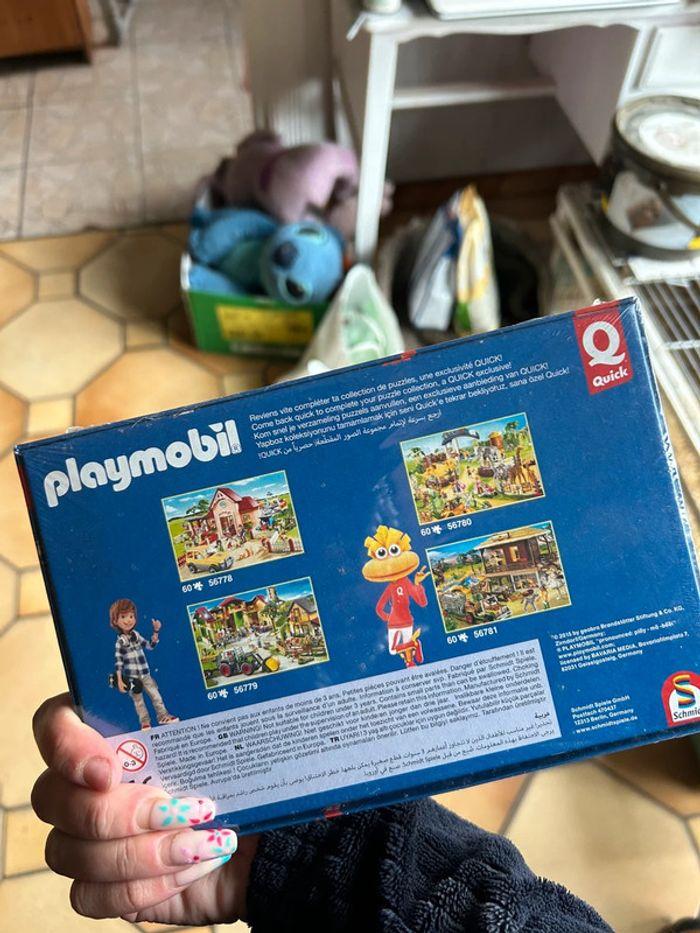 Puzzle playmobil au zoo - photo numéro 2