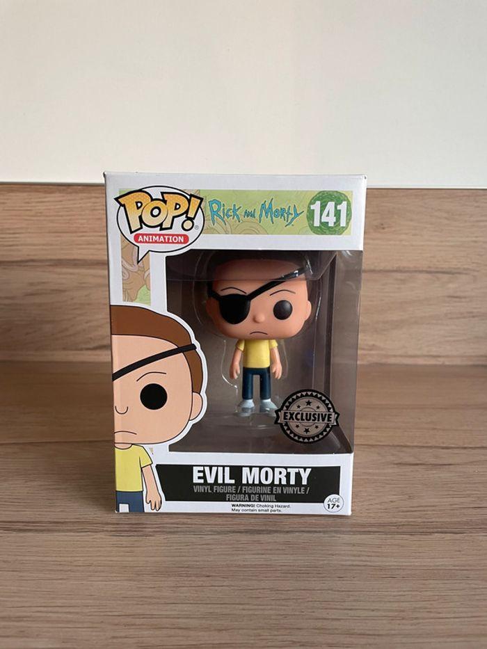 Figurine Funko Pop Rick et Morty : Evil Morty 141 Exclusive Edition Très Rare - photo numéro 1