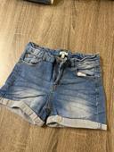 Short en jean