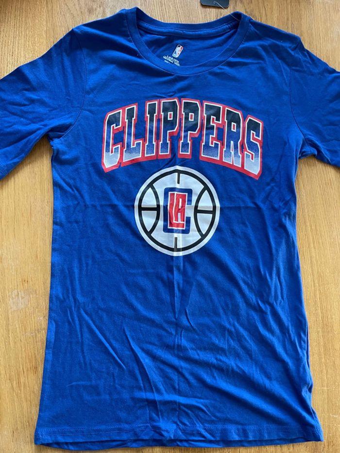 T-shirt bleu Clippers - photo numéro 7